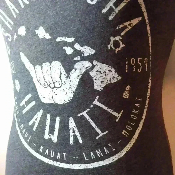 Hawaii v-neck tee - Picture 4 of 6